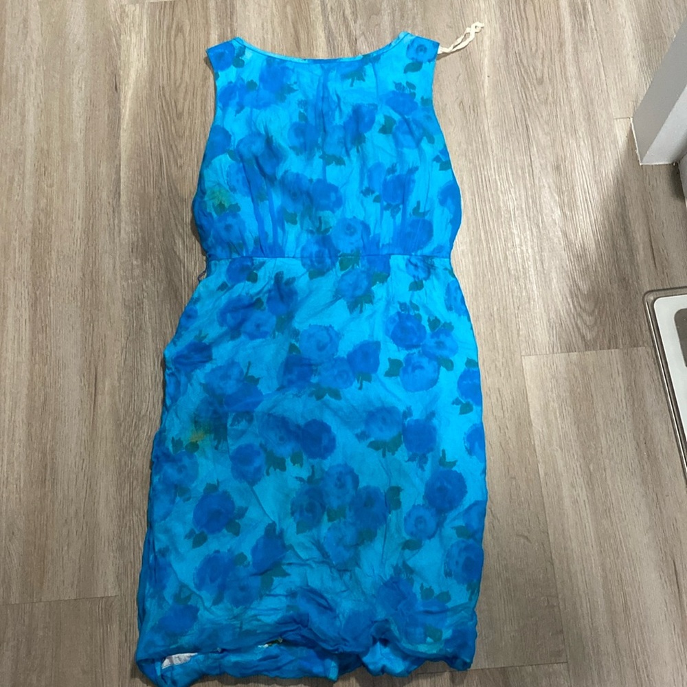 Vintage Chiffon Seamstress-made midi dress